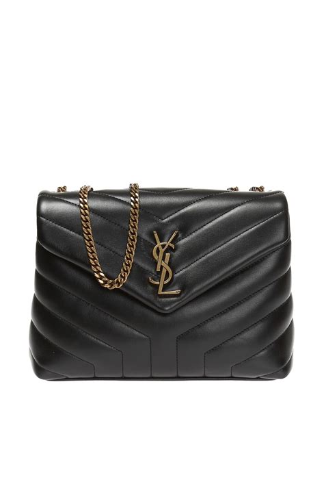 Saint Laurent Black Loulou Small Shoulder Bag 494699 DV727 